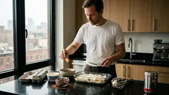 Authentic tiramisu recipe without heavy cream (just mascarpone, eggs, and coffee)