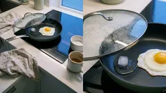 The ice cube trick for perfect sunny-side-up eggs in under a minute